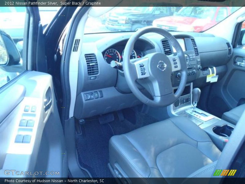  2012 Pathfinder Silver Graphite Interior
