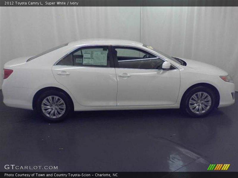 Super White / Ivory 2012 Toyota Camry L