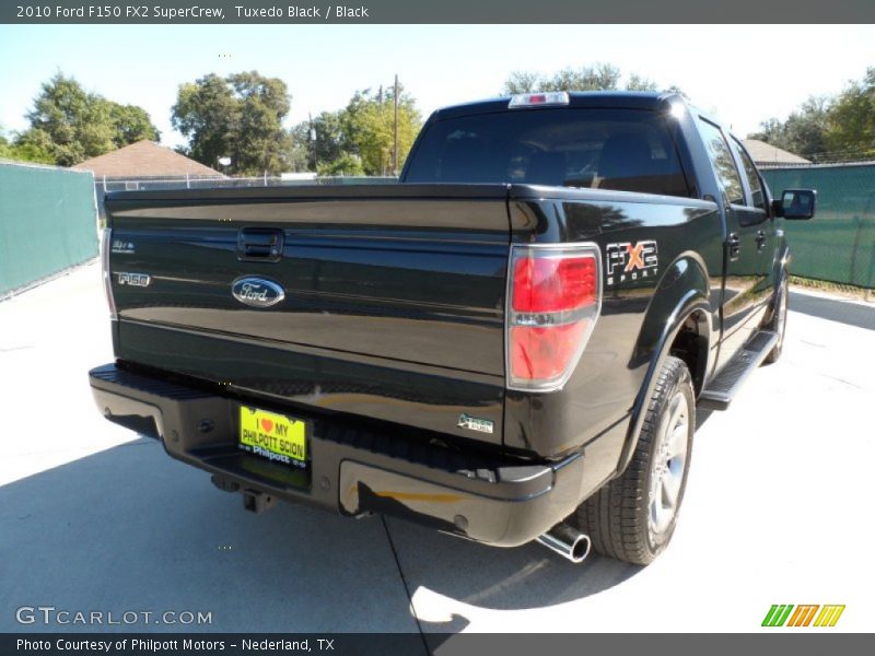 Tuxedo Black / Black 2010 Ford F150 FX2 SuperCrew