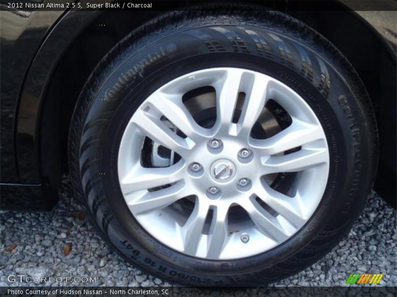 Super Black / Charcoal 2012 Nissan Altima 2.5 S