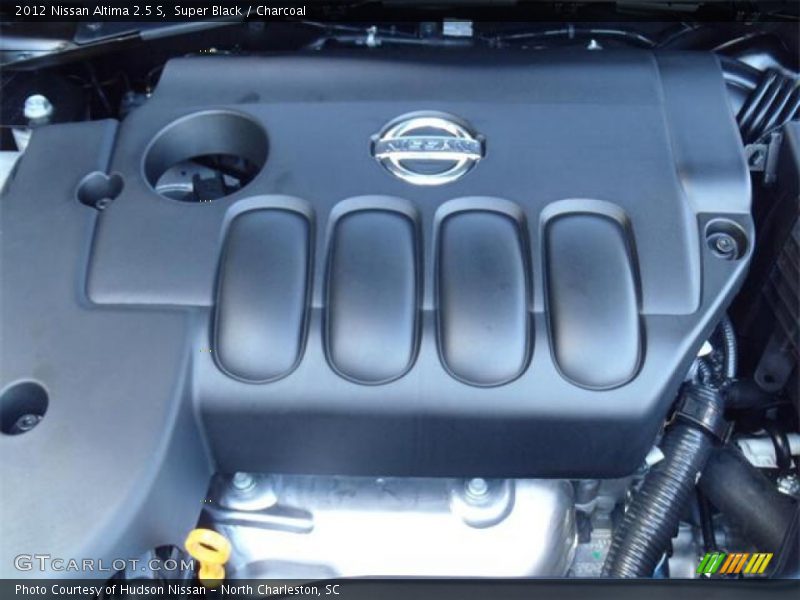 Super Black / Charcoal 2012 Nissan Altima 2.5 S