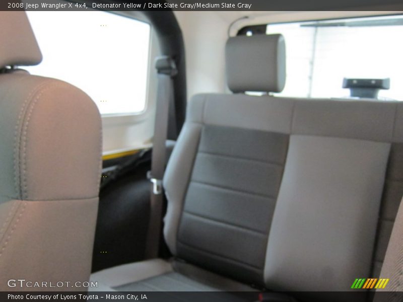 Detonator Yellow / Dark Slate Gray/Medium Slate Gray 2008 Jeep Wrangler X 4x4