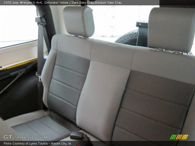 Detonator Yellow / Dark Slate Gray/Medium Slate Gray 2008 Jeep Wrangler X 4x4