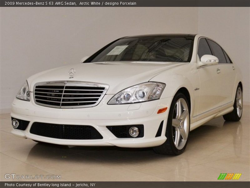 Arctic White / designo Porcelain 2009 Mercedes-Benz S 63 AMG Sedan