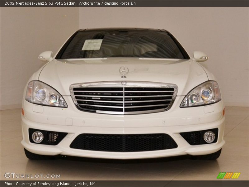 Arctic White / designo Porcelain 2009 Mercedes-Benz S 63 AMG Sedan