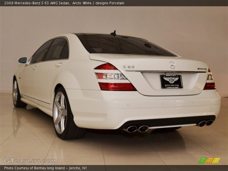 Arctic White / designo Porcelain 2009 Mercedes-Benz S 63 AMG Sedan