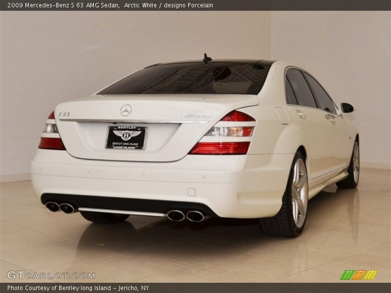 Arctic White / designo Porcelain 2009 Mercedes-Benz S 63 AMG Sedan
