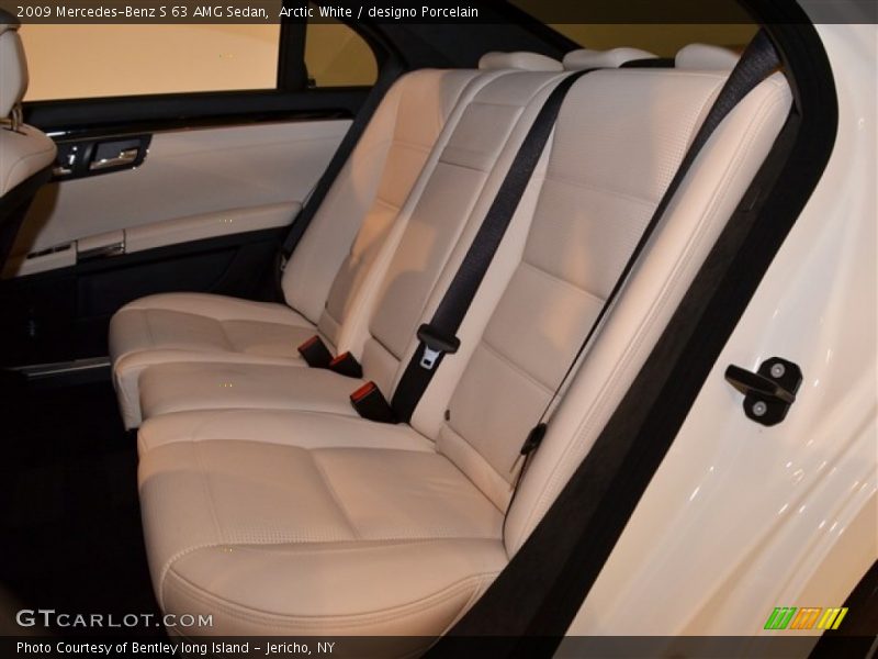 Arctic White / designo Porcelain 2009 Mercedes-Benz S 63 AMG Sedan
