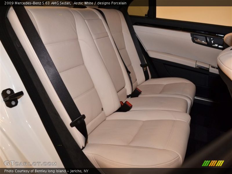 Arctic White / designo Porcelain 2009 Mercedes-Benz S 63 AMG Sedan
