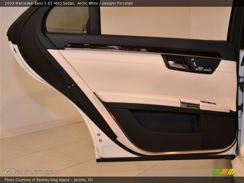 Arctic White / designo Porcelain 2009 Mercedes-Benz S 63 AMG Sedan