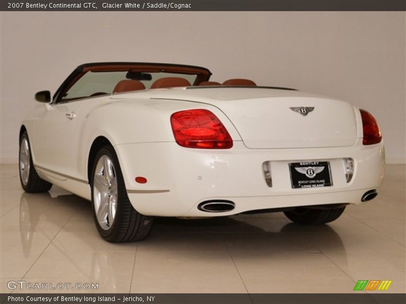 Glacier White / Saddle/Cognac 2007 Bentley Continental GTC