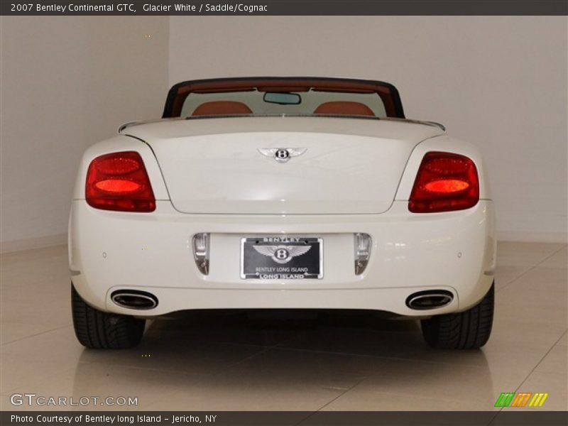 Glacier White / Saddle/Cognac 2007 Bentley Continental GTC