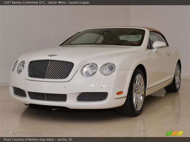 Glacier White / Saddle/Cognac 2007 Bentley Continental GTC