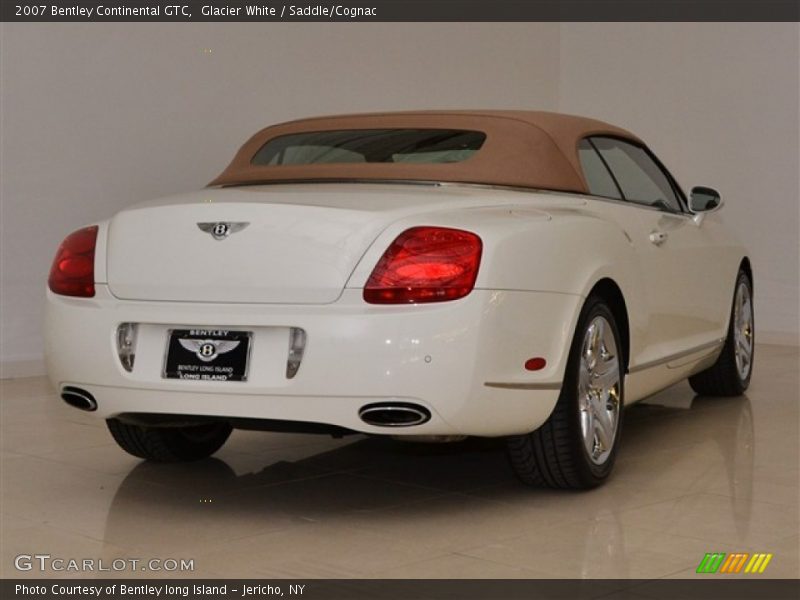 Glacier White / Saddle/Cognac 2007 Bentley Continental GTC