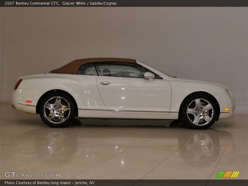 Glacier White / Saddle/Cognac 2007 Bentley Continental GTC