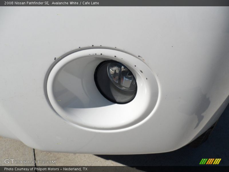 Avalanche White / Cafe Latte 2008 Nissan Pathfinder SE