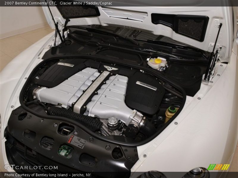  2007 Continental GTC  Engine - 6.0L Twin-Turbocharged DOHC 48V VVT W12