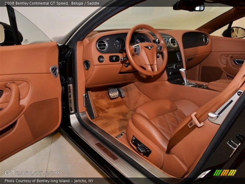  2008 Continental GT Speed Saddle Interior