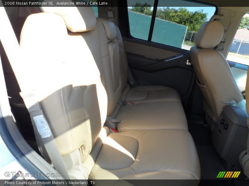 Avalanche White / Cafe Latte 2008 Nissan Pathfinder SE