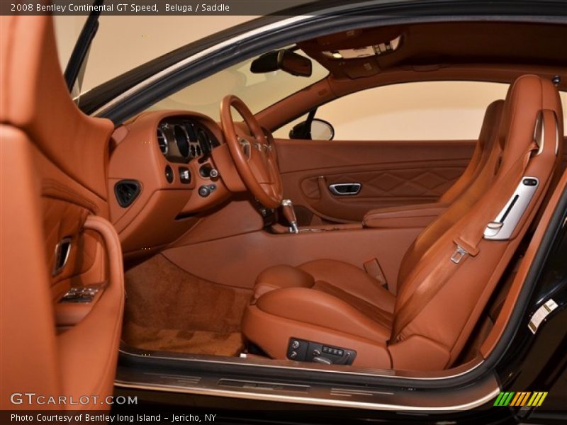  2008 Continental GT Speed Saddle Interior