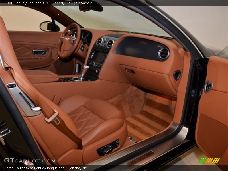  2008 Continental GT Speed Saddle Interior