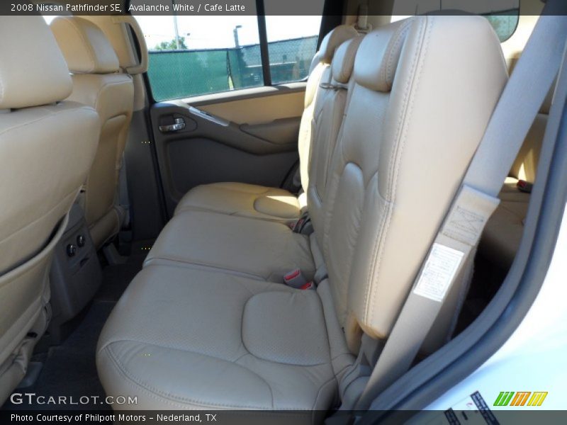 Avalanche White / Cafe Latte 2008 Nissan Pathfinder SE