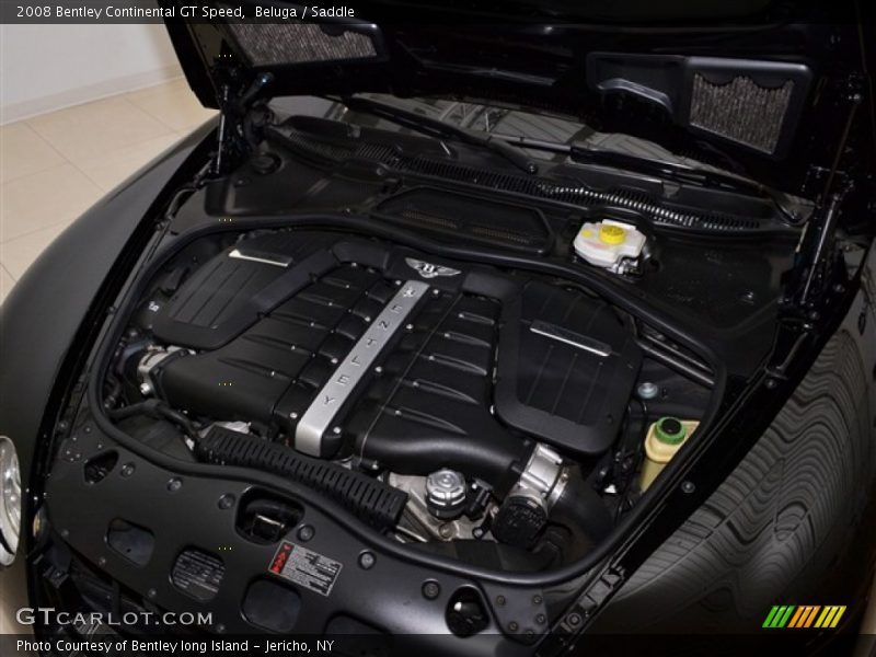  2008 Continental GT Speed Engine - 6.0L Twin-Turbocharged DOHC 48V VVT W12