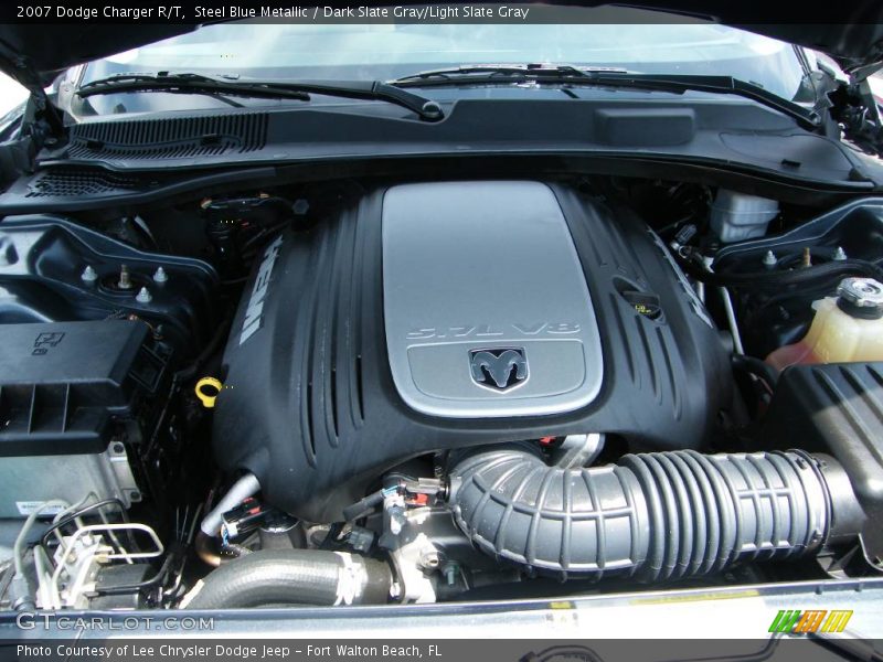 Steel Blue Metallic / Dark Slate Gray/Light Slate Gray 2007 Dodge Charger R/T