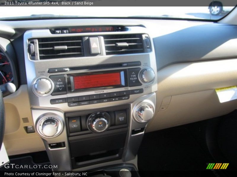 Black / Sand Beige 2011 Toyota 4Runner SR5 4x4