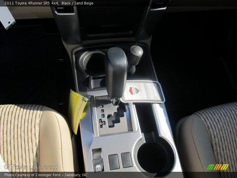 Black / Sand Beige 2011 Toyota 4Runner SR5 4x4