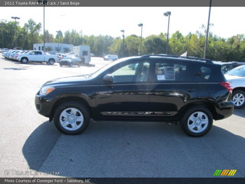 Black / Sand Beige 2011 Toyota RAV4 I4