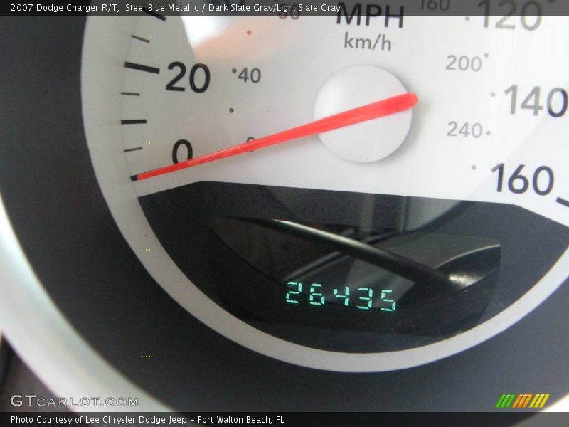 Steel Blue Metallic / Dark Slate Gray/Light Slate Gray 2007 Dodge Charger R/T