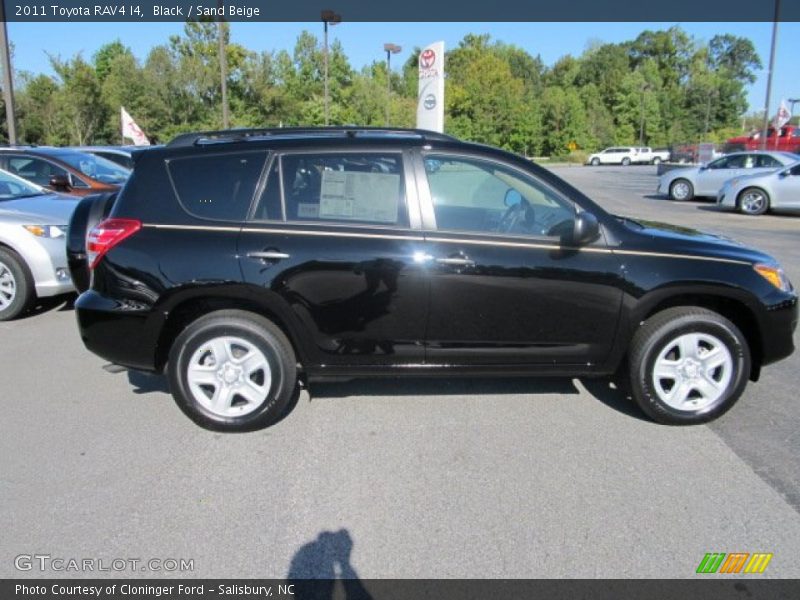 Black / Sand Beige 2011 Toyota RAV4 I4