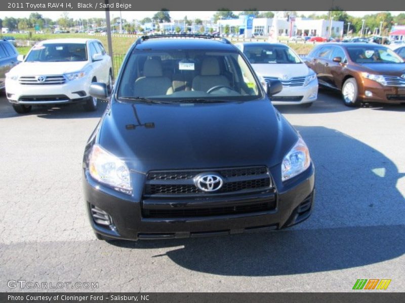 Black / Sand Beige 2011 Toyota RAV4 I4