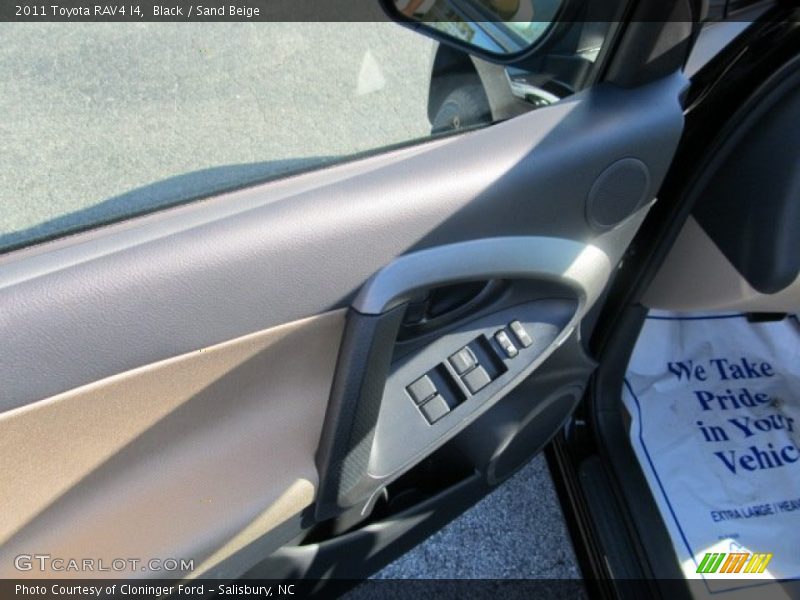 Black / Sand Beige 2011 Toyota RAV4 I4