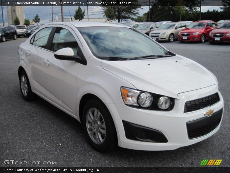 Front 3/4 View of 2012 Sonic LT Sedan