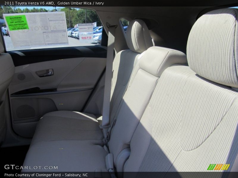 Golden Umber Mica / Ivory 2011 Toyota Venza V6 AWD