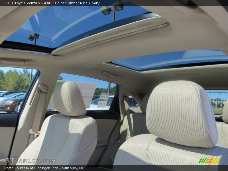 Golden Umber Mica / Ivory 2011 Toyota Venza V6 AWD
