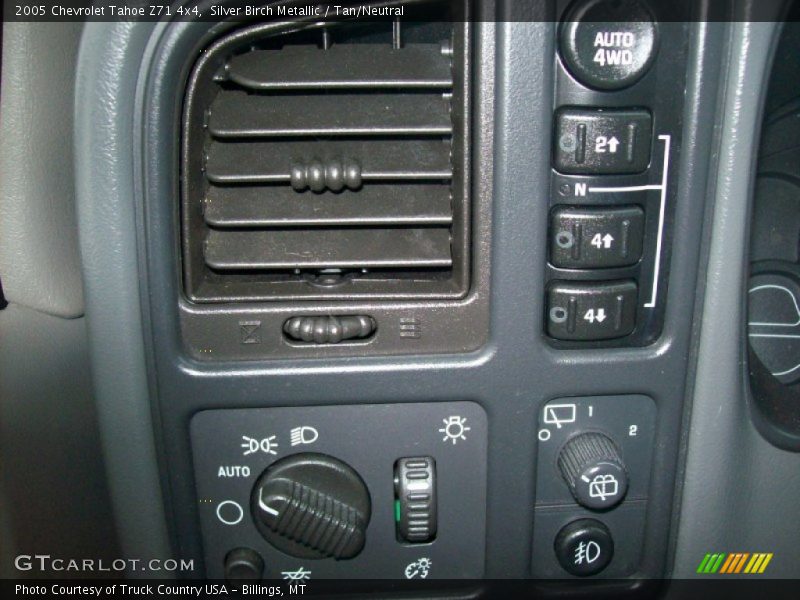 Silver Birch Metallic / Tan/Neutral 2005 Chevrolet Tahoe Z71 4x4