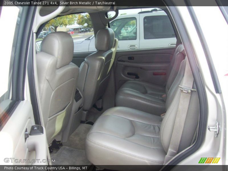 Silver Birch Metallic / Tan/Neutral 2005 Chevrolet Tahoe Z71 4x4