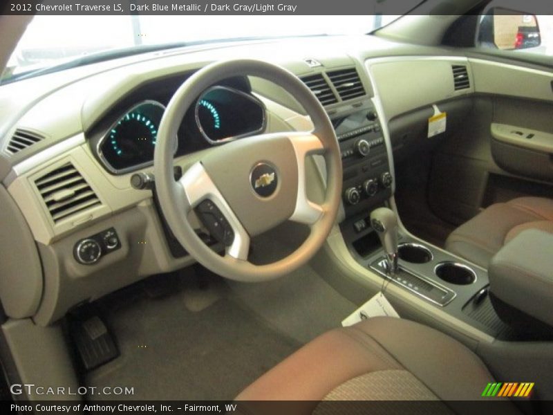 Dark Gray/Light Gray Interior - 2012 Traverse LS 