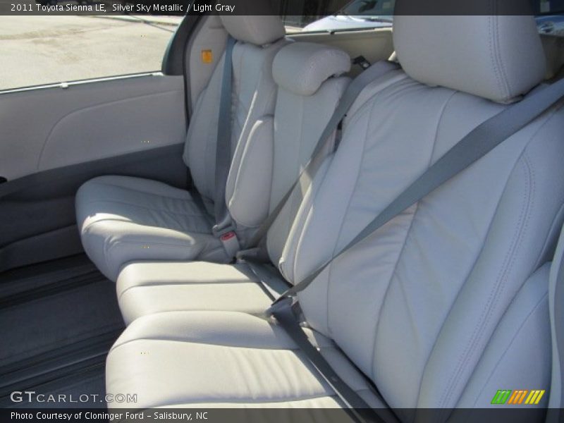 Silver Sky Metallic / Light Gray 2011 Toyota Sienna LE