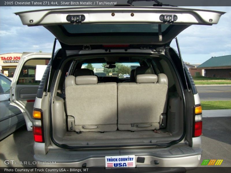 Silver Birch Metallic / Tan/Neutral 2005 Chevrolet Tahoe Z71 4x4