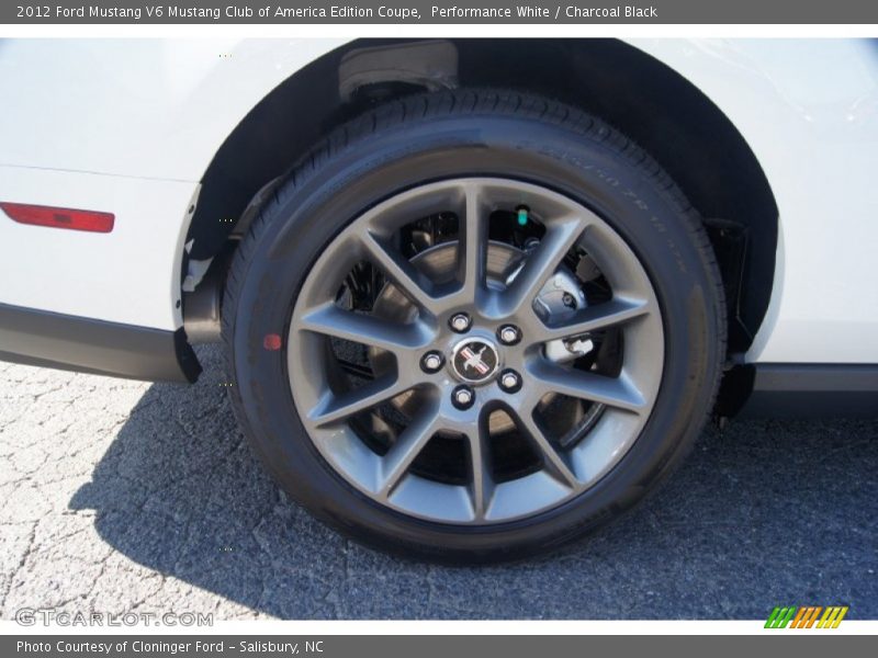  2012 Mustang V6 Mustang Club of America Edition Coupe Wheel