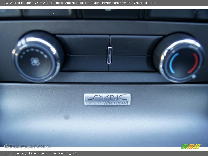 Performance White / Charcoal Black 2012 Ford Mustang V6 Mustang Club of America Edition Coupe