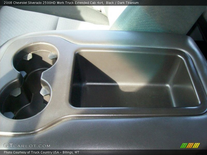 Black / Dark Titanium 2008 Chevrolet Silverado 2500HD Work Truck Extended Cab 4x4