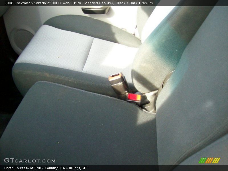 Black / Dark Titanium 2008 Chevrolet Silverado 2500HD Work Truck Extended Cab 4x4