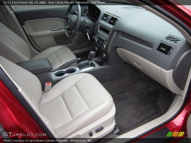  2011 Fusion SEL V6 AWD Medium Light Stone Interior