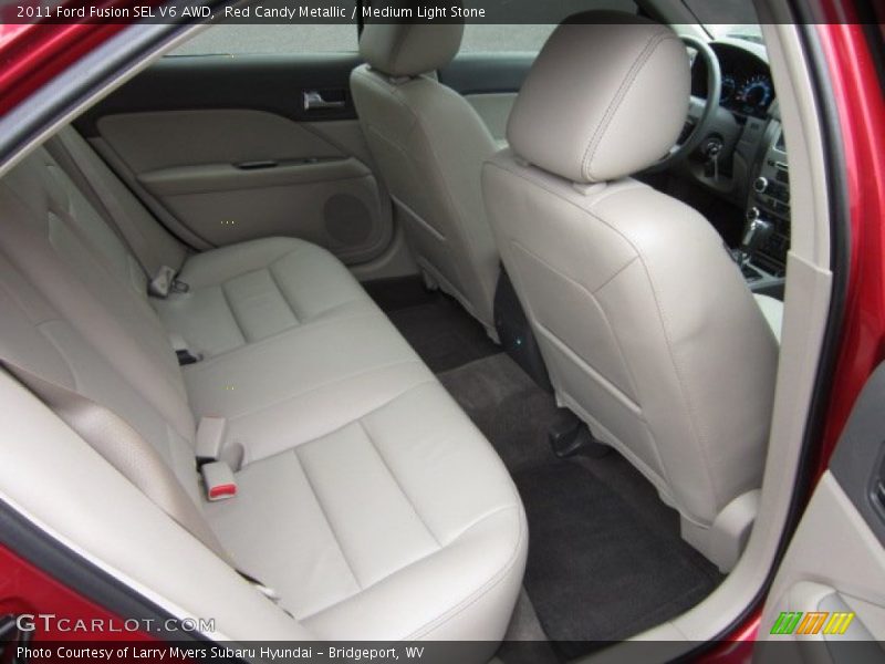  2011 Fusion SEL V6 AWD Medium Light Stone Interior