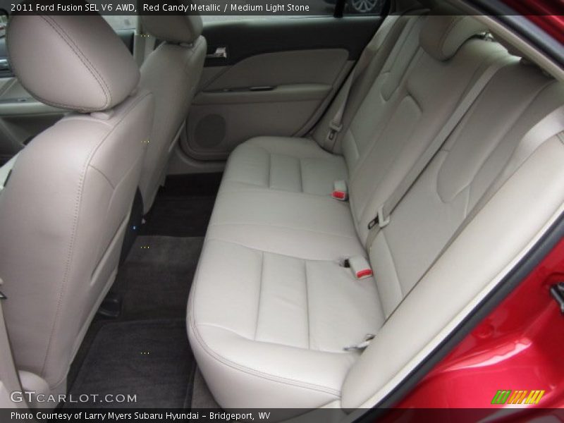  2011 Fusion SEL V6 AWD Medium Light Stone Interior